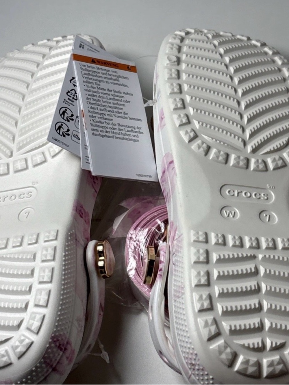 Love shack fancy crocs women’s ballet 🩰 size 7 - Picture 4 of 10